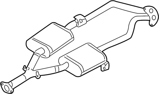 20300CW50A - : Intermediate Pipe for INFINITI: Q45 Image