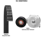 5060745K2 - : SERPENTINE BELT KIT, DAYCO for DAYCO HYDRAULIC Image