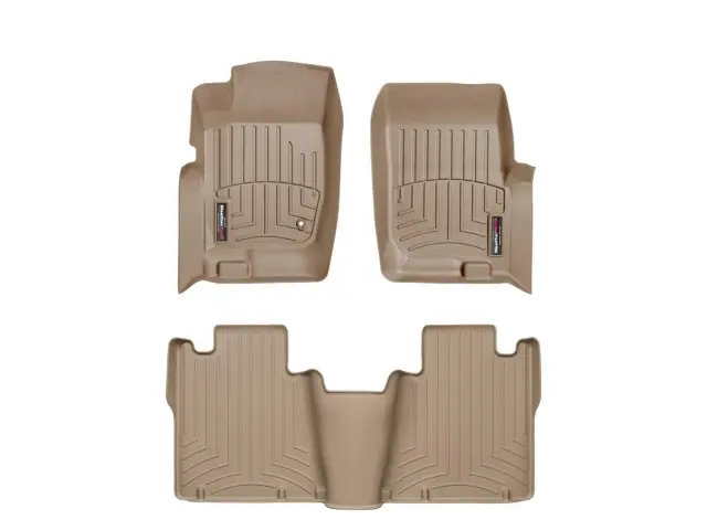 4500612 - Accessories: Front &amp; Rear Tan FloorLiner™ DigitalFit® for WeatherTech Image