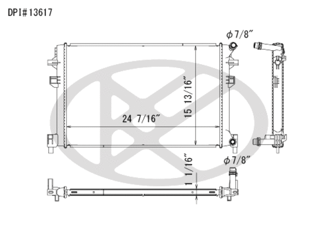 A13617 - Cooling Systems: Koyorad Radiator for Koyo Image