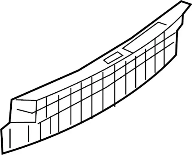 849925CN0A - Body: Rear Trim Panel for INFINITI: Q60 Image