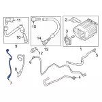 LK4Z9G444T - Emission System: Oxygen Sensor for Ford Image