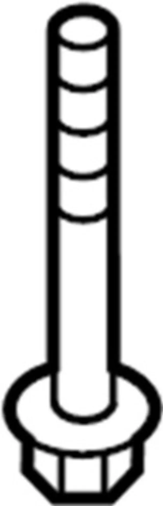 955161PA0A - Body: Insulator Bolt for INFINITI: QX56 Image