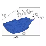 GN1Z13008CZ - : Headlamp Assembly for Ford: EcoSport Image
