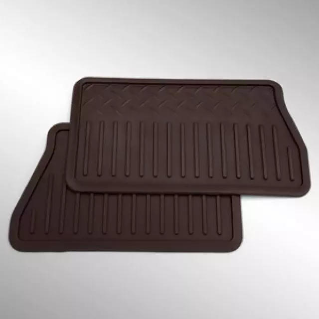 OEM NEW 2014-17 GM Chevrolet Rear Premium All Weather Rubber Floor Mats 19300742 - GM (19300742)
