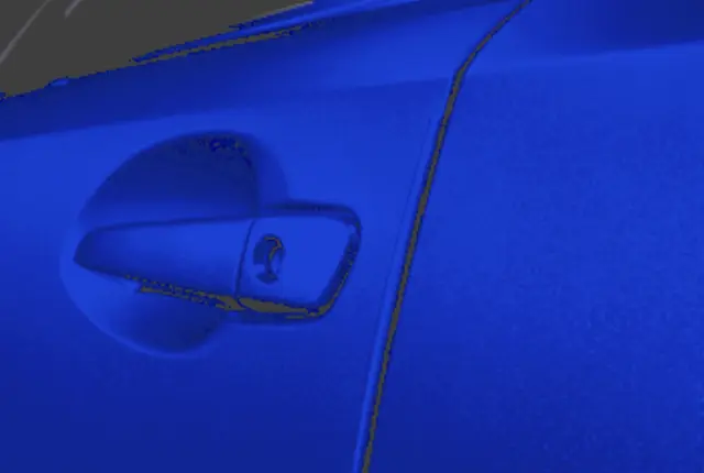 PT9365321018 - Exterior: Door Edge Guards - Celestial Blue Gf for Lexus: IS300, IS350, RX450h Image
