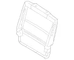 1639300132 - : Backrest Frame for Mercedes-Benz: ML320, ML430 Image