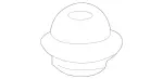 140997598164 - : Grommet for Mercedes-Benz: 300SD, 400SE, 400SEL, 500SEC, 500SEL, 600SEL, CL600, CLK63 AMG, CLS55 AMG, CLS63 AMG, E55 AMG, ML63 AMG, S420, S430, S55 AMG, S600, SL500, SL55 AMG, SL550, SL600, SL63 AMG, SL65 AMG, SLS AMG Image