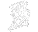 2600150100 - Engine: Front Cover for Mercedes-Benz Image