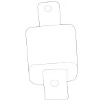 2469054301 - Electrical System: Antenna for Mercedes-Benz: AMG GT S, C350e, C400, C450 AMG, C63 AMG, CLA250 Image