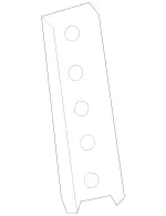 906673027064 - Body: Latch Cover for Mercedes-Benz Image