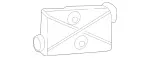 2538856107 - Detachable Parts: Retaining Plate for Mercedes-Benz Image