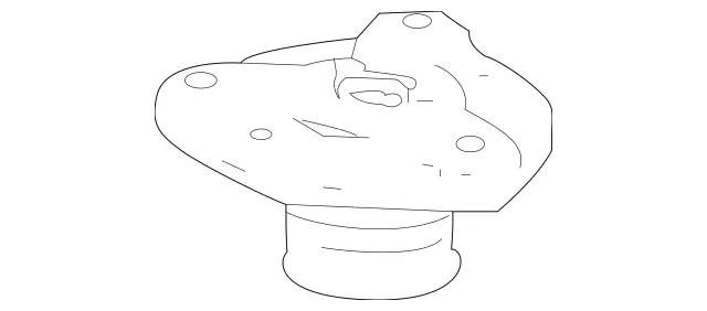 2043201273 - Springs, Suspension and Hydraulic Components: Bearing for Mercedes-Benz: C250, C300, C350, E550 Image image