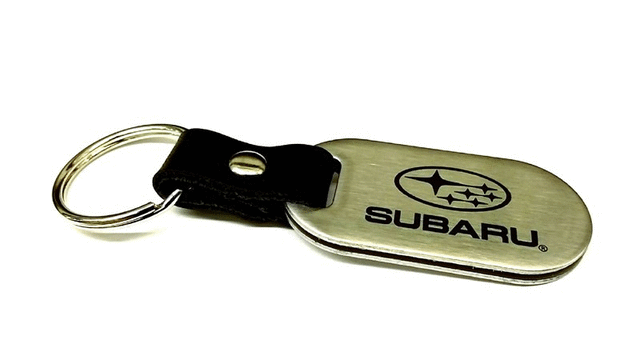 SOA342L162 - : Key Chain - Subaru Logo for Subaru: Ascent, BRZ, Crosstrek, Forester, Impreza, Legacy, Outback, Solterra, Tribeca, WRX Image