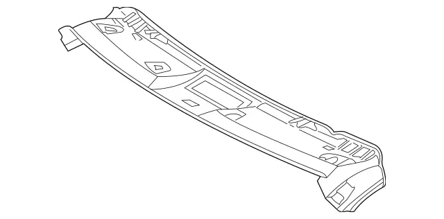 17069028259B50 - Body: Header Cover for Mercedes-Benz Image