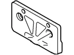 6W4Z17A385BA - Body: License Bracket for Ford Image