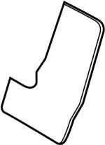 886095DA4A - Body: Trim Board for Infiniti Image