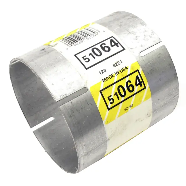 51064 - : Heavy Duty Exhaust Pipe Connector 4" Inlet (ID) 4" Outlet (ID) for Walker Exhaust Image