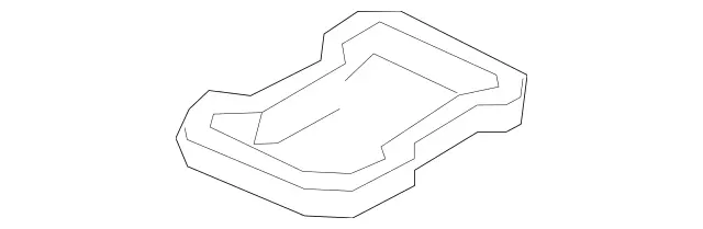 2058301703 - Heating and Ventilation: Seal, Air Duct for Mercedes-Benz: AMG GT 43, AMG GT 53, AMG GT 63, AMG GT 63 S, AMG GT 63 S E Performance, C350e, C400, C43 AMG, C450 AMG, C63 AMG, C63 AMG S, CLS450, CLS53 AMG, E300, E350, E400, E43 AMG, E450, E53 AMG, E63 AMG S, G550, G63 4x4 Squared AMG, G63 AMG, GLC300, GLC43 AMG, GLC63 AMG, GLC63 AMG S Image image