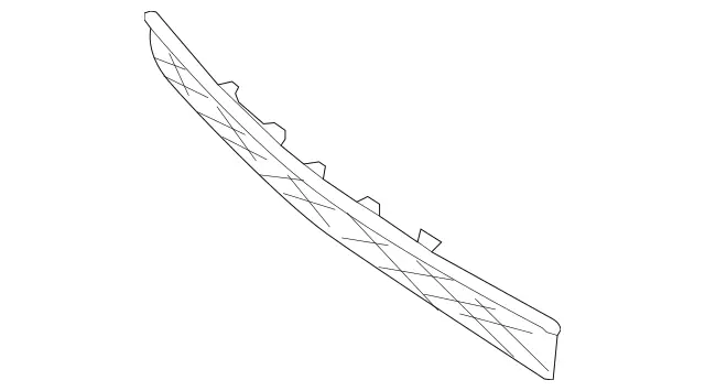 2138850622 - Attachment Parts: Cover, Bumper Area for Mercedes-Benz: E300, E350, E400, E43 AMG, E450, E53 AMG, E63 AMG S Image image