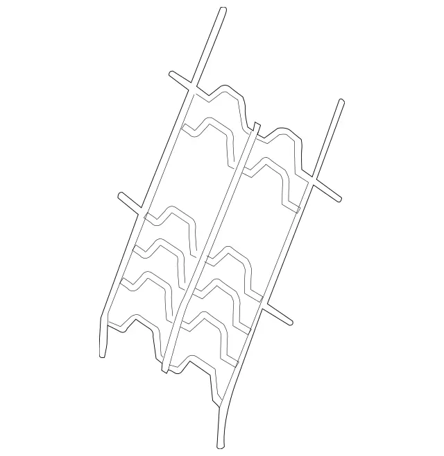 9140600 - Driver Seat: Seat Suspension Element for Mercedes-Benz: SL400, SL450, SL550, SL63 AMG, SL65 AMG Image image