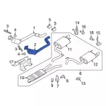 FR3Z5E213D - : Catalytic Converter for Ford Image