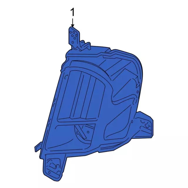 KT4Z15200B - Electrical: Fog Lamp Assembly for Ford: Edge Image