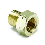 2370 - : FITTING, ADAPTER, 3/8" NPT MALE, BRASS, FOR AUTO GAGE MECH. TEMP. for AutoMeter Image