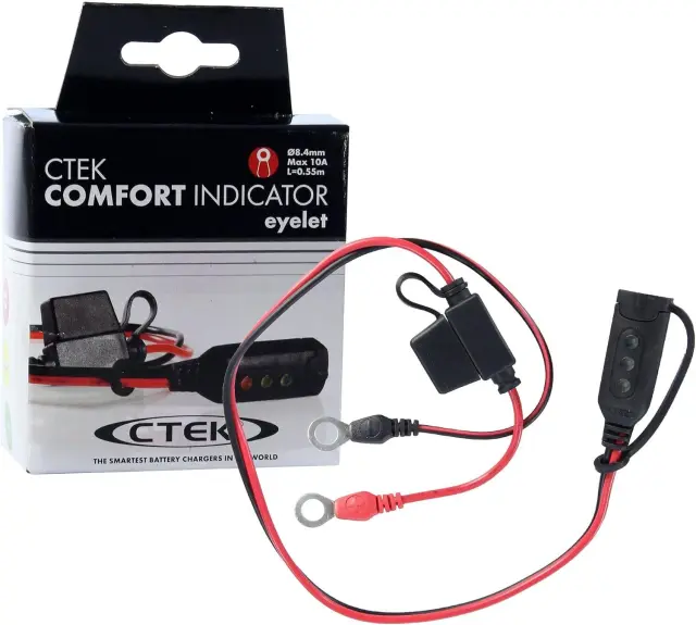 68679203AA - : CTEK Comfort Indicator Eyelet for Chrysler: Pacifica, Voyager | Dodge: Durango, Hornet, Ram 1500, Ram 2500, Ram 3500 | Jeep: Compass, Gladiator, Grand Cherokee, Grand Cherokee L, Grand Wagoneer, Grand Wagoneer L, Wagoneer, Wagoneer L, Wrangler | Ram: 1500, 1500 Classic, 2500, 3500 Image