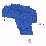 LC3Z15201C - : 2020-2022 Ford - Fog Lamp Assembly for Ford: F-250 Super Duty, F-450 Super Duty Image
