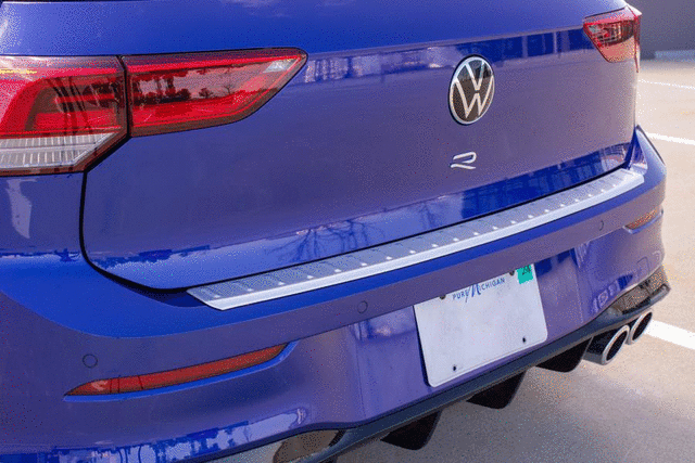 5H0061195CA7W - Exterior: Protection Plate - Silver Finish for Volkswagen: GTI Image