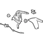 C1BZ2780B - Body: Park Brake Handle for Ford: Fiesta Image