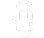 2208300384 - Heating and Ventilation: Valve for Mercedes-Benz: 180C, C230, C240, C32 AMG, CL500, S430, S55 AMG, SLK230, SLK320 Image