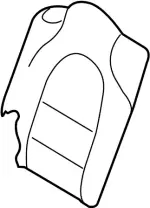 886205DD1B - : Seat Back Cover for Infiniti Image
