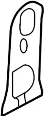 765301W630 - Body: Inner Pillar for INFINITI: QX4 Image