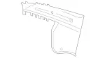 2076301013 - Body: Pillar Reinforced for Mercedes-Benz Image