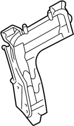 87601AR600 - Body: Seat Back Frame for Infiniti Image