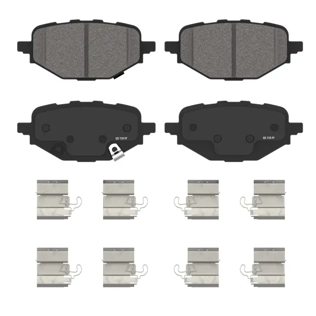 ZD2457 - : QuickStop Rear Disc Brake Pad Set Ceramic for WAGNER BRAKE Image