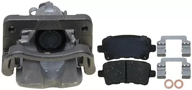 Rear Driver Side Disc Brake Caliper Assembly (Loaded Non-Coated), Remanufactured - GM (88879372)