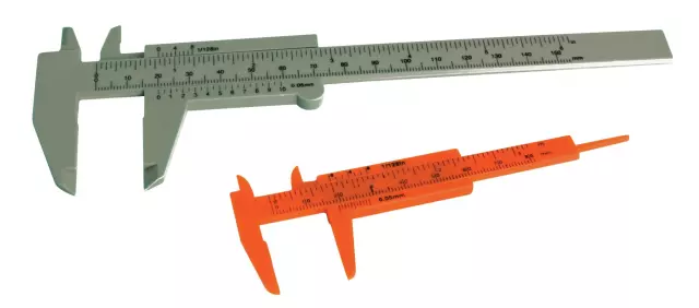 1155 - : Contains 4" and 6" Plastic Calipers. Durable Injection Molded Plastic. for Performance Tool Image