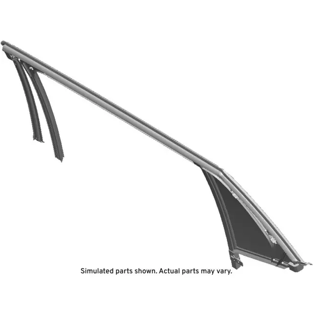 84924801 - : Rear Passenger Side Door Window Weatherstrip for GM Image