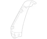 2129140411 - Driver Seat: Upholstery Plate for Mercedes-Benz Image
