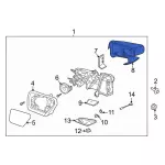 ML3Z17D742CAPTM - Body: Mirror Cover for Ford: F-150 Image