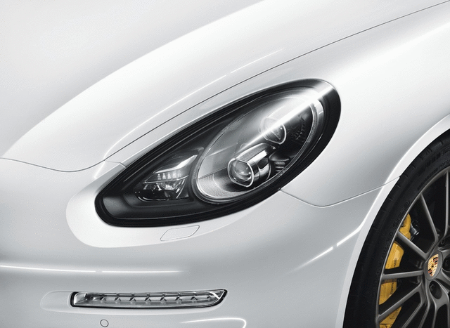 97004490055 - Exterior: 2014-2016 Porsche Panamera - Led Main Headlights, Black for Porsche: Panamera Image