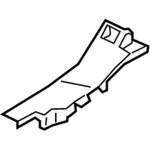 DT1Z1713228BB - Body: Rear Sill Plate for Ford: Transit Connect Image