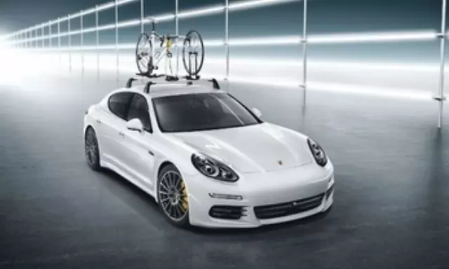 Racing Bike Carrier - With Front Wheel Bag - Porsche (95B-044-800-08)