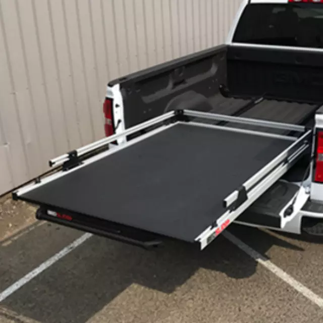 19367633 - Exterior: Bed Sliding Tray By Bedslide for Chevrolet: Silverado 2500 HD, Silverado 3500 HD | GMC: Sierra 2500 HD, Sierra 3500 HD Image