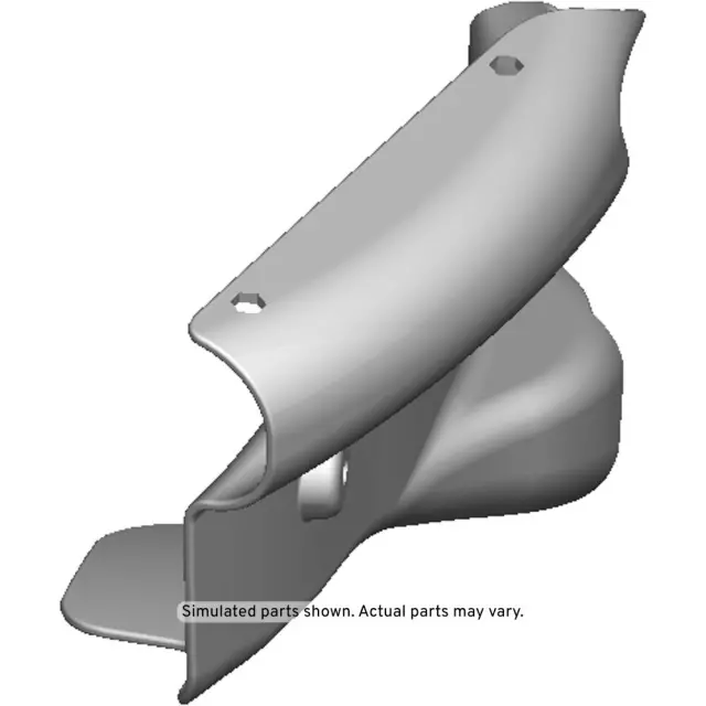 23383583 - : Part# 23383583 Front Driver Side Brake Rotor Cooling Duct Deflector for Chevrolet: Camaro Image