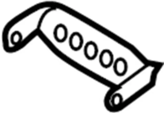 887154GA0A - Body: Hinge Cover for INFINITI: Q50 Image