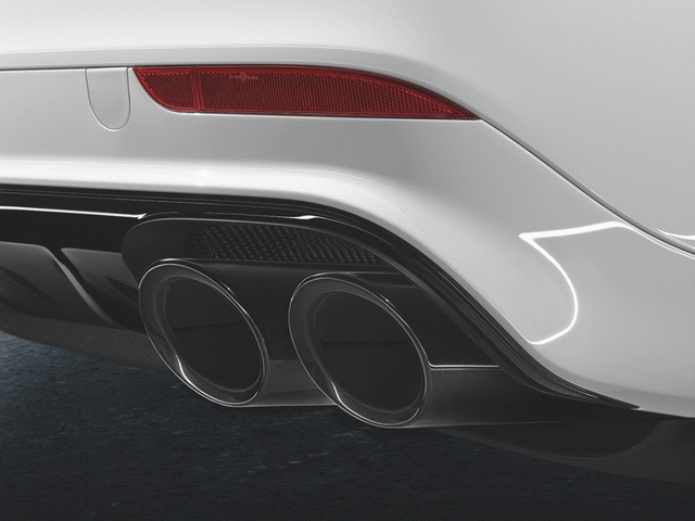 97004420025 - Exterior: 2014-2016 Porsche Panamera - Sports Tailpipes - Black for Porsche: Panamera Image